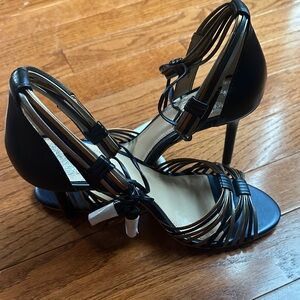 Vince Camuto Black Strappy Heels